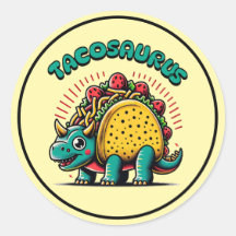 Tacosaurus Triceratops Lustiger Cartoon