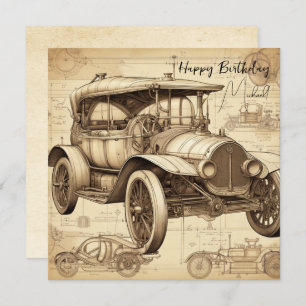 Tacot Imitate Vintage Abbildung personalisiert SC