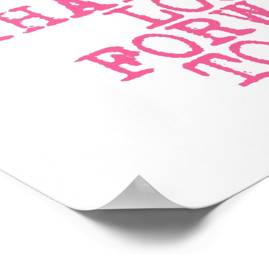 TACT - Poster mit lustigem, sarkastischem Zitat (Ecke)