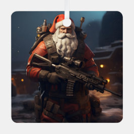 Tactic Santa Claus Urlaub Ornament Aus Metall