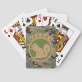 Tactic Secret Eichhörnchen Spielkarten (Rückseite)