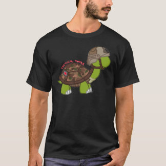 Tactic Turtle Sticker T-Shirt