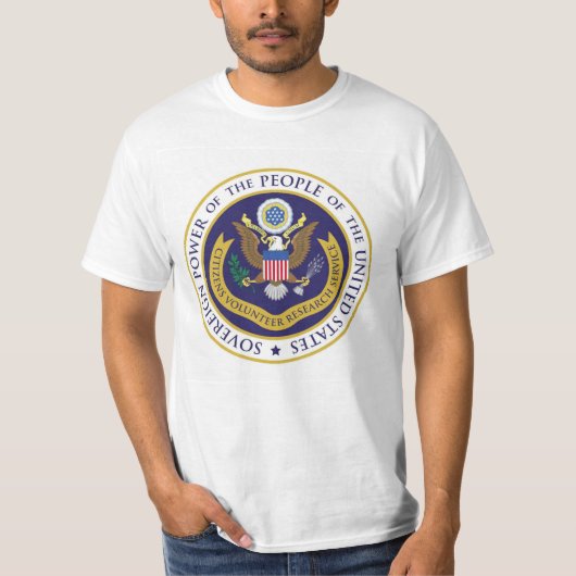 Tactical Civics™ CVRS Siegel T - Shirt (Vorderseite)