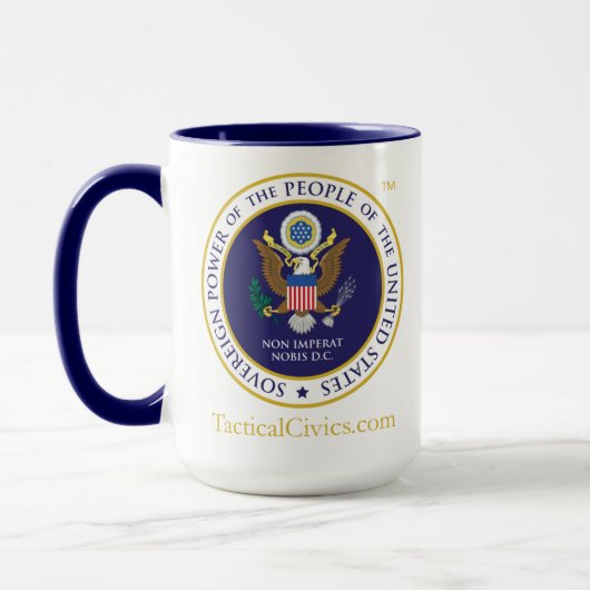 Tactical Civics™ Great Siegel Tasse (Links)