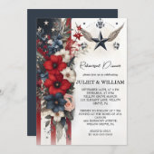 Tactical Military Probe Dinner des Krieges Einladung (Vorne/Hinten)