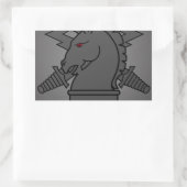 Tactical PSYOP front.png Rechteckiger Aufkleber (Tasche)