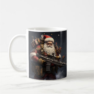 Tactical Santa Claus Feiertag Kaffee Tasse