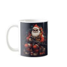 Tactical Santa Claus Feiertag Kaffee Tasse