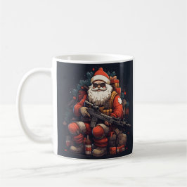 Tactical Santa Claus Feiertag Kaffee Tasse