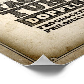 Tactical Turtle Doppel Bock Poster (Ecke)