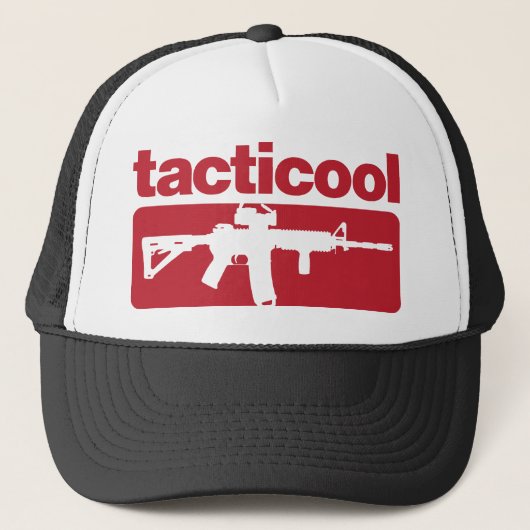 Tacticool - Rot Truckerkappe (Vorderseite)