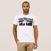 Tacticool - Schwarzes T-Shirt (Vorne ganz)