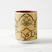 Tactile Woven Arches | Earthy Islamic Design Mug Tasse (Zentrum)