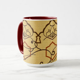 Tactile Woven Arches | Earthy Islamic Design Mug Tasse