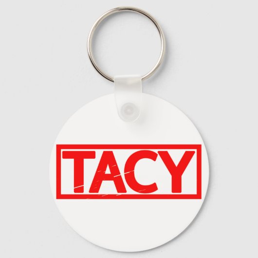 Tacy-Briefmarke Schlüsselanhänger (Vorderseite)