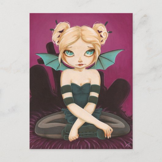 Tad Batty - Fledermausmaus-Postkarte Postkarte (Vorderseite)