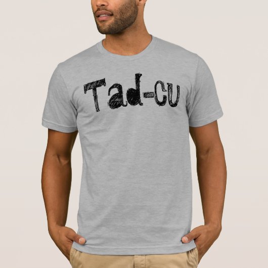 Tad-cu Großvater in Walisisch T-Shirt (Vorderseite)
