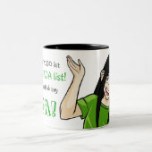 TADA Liste Zweifarbige Tasse (Mittel)