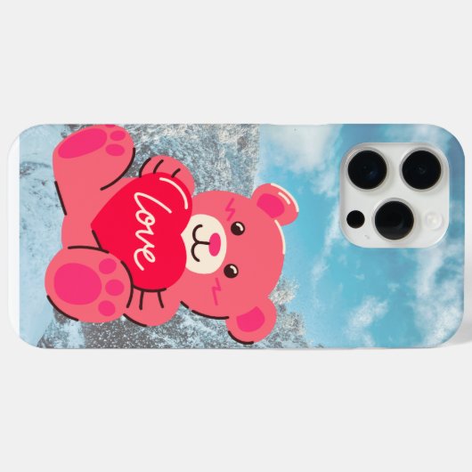Taddy Bear Case-Mate iPhone Hülle (Rückseite (Horizontal))
