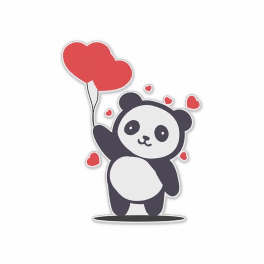 Taddy Liebe Aufkleber (Vorderseite)