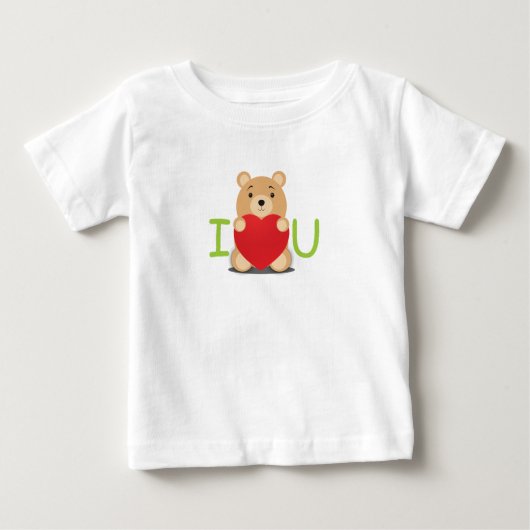 Taddy Lover Baby T-shirt (Vorderseite)