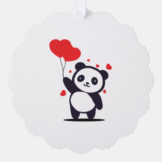 Taddy Ornament Karte (Vorderseite)