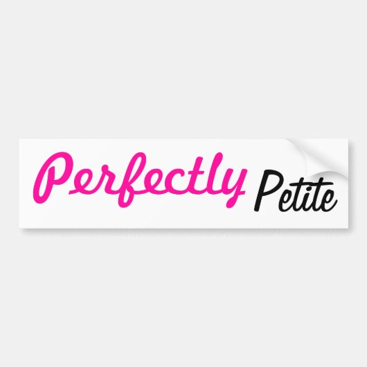 Tadellos Petite Autoaufkleber (Vorne)