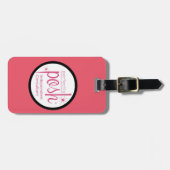 Tadellos vornehme unabhängige Beratergeschenke Gepäckanhänger (Vorderseite horizontal)