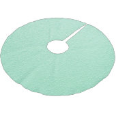 Tadellose grüne modische Pastellfarben Polyester Weihnachtsbaumdecke (Schrägansicht)