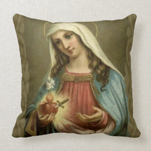 Tadellose Herz-Jungfrau-Mary-Engels-Wolken Kissen