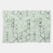 Tadellose Hipster-Gläser Geschirrtuch (Horizontal)