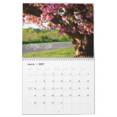 Tadellose Hügel-North Carolina-Kalender Kalender (Mär 2027)