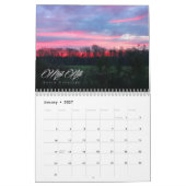 Tadellose Hügel-North Carolina-Kalender Kalender (Jan 2027)