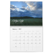 Tadellose Hügel-North Carolina-Kalender Kalender (Feb 2027)