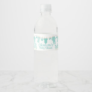 Tadellose kleine Kleidungs-Babyparty Wasserflaschenetikett