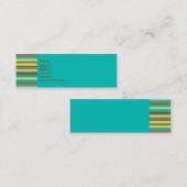 Tadellose Schokoladen-Visitenkarte Mini Visitenkarte (Vorne/Hinten)