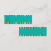 Tadellose Schokoladen-Visitenkarte Mini Visitenkarte (Vorne/Hinten)