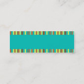 Tadellose Schokoladen-Visitenkarte Mini Visitenkarte (Rückseite)