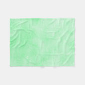 Tadelloser grüner Batik-reizender bewölkter Himmel Fleecedecke (Vorderseite (Horizontal))