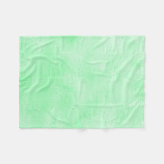 Tadelloser grüner Batik-reizender bewölkter Himmel Fleecedecke (Vorderseite (Horizontal))