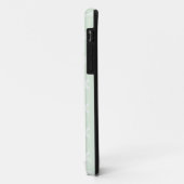 Tadelloser grüner Quatrefoil Monogramm IPhone 5 Case-Mate iPhone Hülle (Hinten/Links)