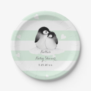 Tadelloser Penguin-Papier-Teller Pappteller