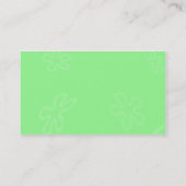 Tadelloser Strudel Visitenkarte (Rückseite)