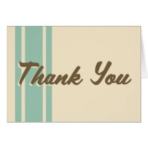 Tadelloses Eiscreme-gestreiftes Retro danken Ihnen