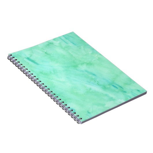 Tadelloses grün-blaues notizblock (Rechte Seite)