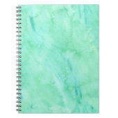 Tadelloses grün-blaues notizblock (Vorderseite)