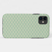 Tadelloses grünes abstraktes girly Kunst-Dekomit Case-Mate iPhone Hülle (Rückseite (Horizontal))