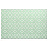 Tadelloses grünes Gewebe Quatrefoil Muster-| Stoff (Yard (91,4 cm))