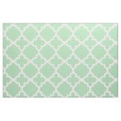 Tadelloses grünes Gewebe Quatrefoil Muster-| Stoff (Fat Quarter (45,7 x 55,9 cm))