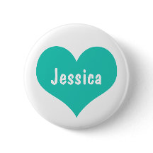 Tadelloses grünes Herz-personalisierter Girly Name